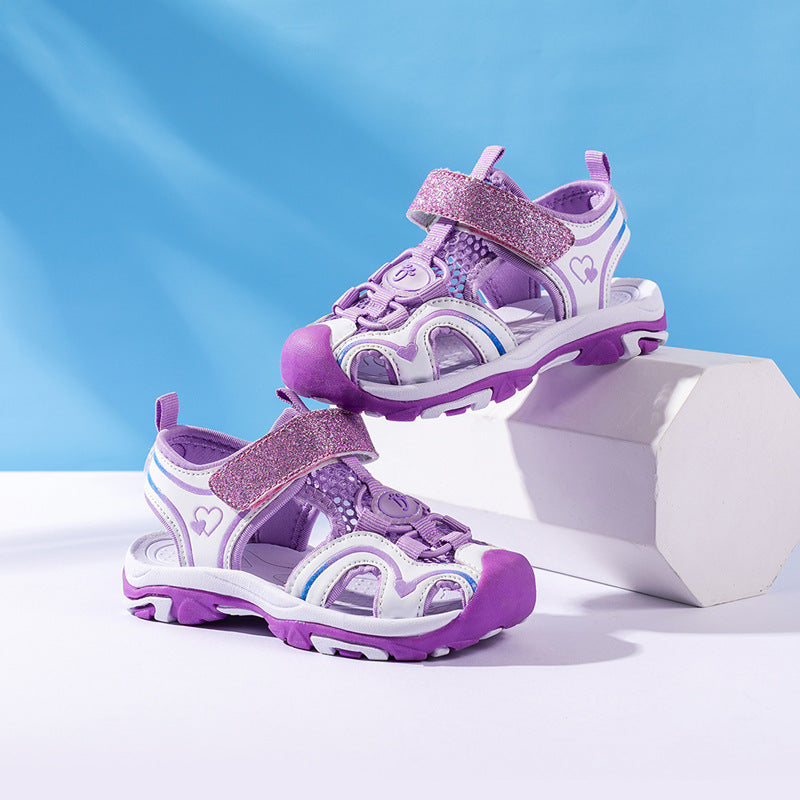 Kinder-Sandalen Sommer Mädchen Baotou – Bild 5 | LuxeStyle