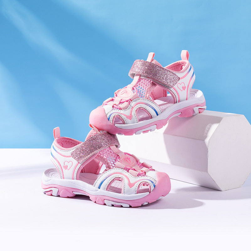 Kinder-Sandalen Sommer Mädchen Baotou | LuxeStyle