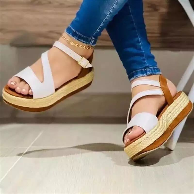 Plattform-Sandalen