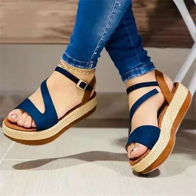 Plattform-Sandalen