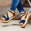 Plattform-Sandalen