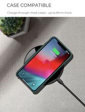 Runder Wireless Charger mit Spiegel und Ladeanzeige – Bild 4 | LuxeStyle