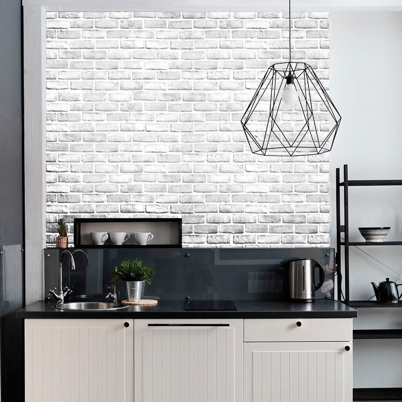 Selbstklebende Tapete mit Backsteinmuster – Bild 4 | LuxeStyle