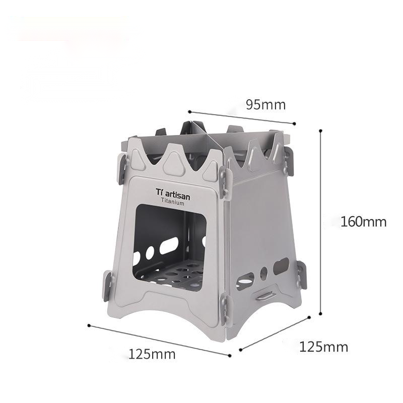 Titanium Craftsman Holzofen für Outdoor | LuxeStyle
