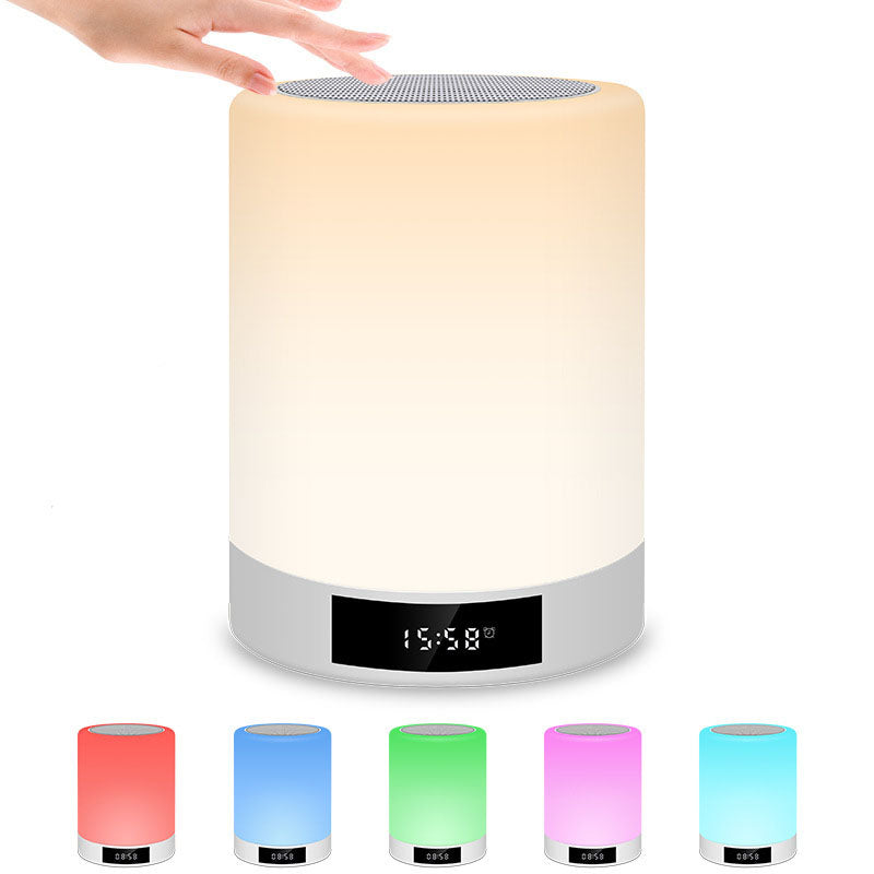 Nachtlicht mit Bluetooth Speaker & Wecker – Bild 3 | LuxeStyle
