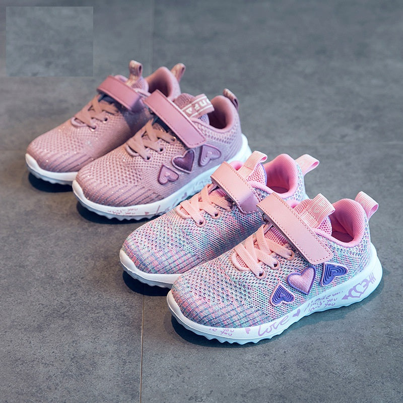 Sportliche Mesh-Sneaker für Mädchen | LuxeStyle
