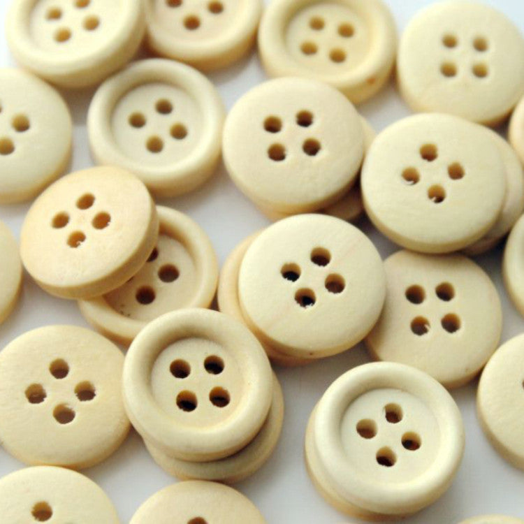 Monopoly Holzknopf, Naturholz – Bild 2 | LuxeStyle