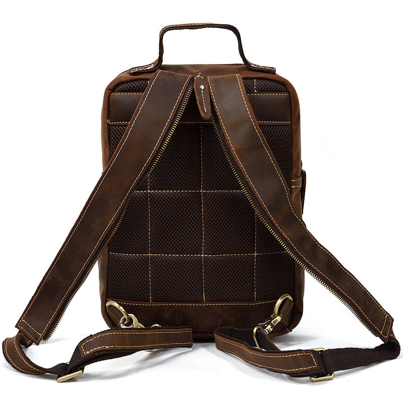 Rucksack aus Rindsleder 20 L – Bild 4 | LuxeStyle