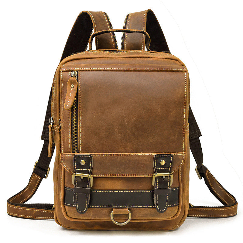 Rucksack aus Rindsleder 20 L – Bild 5 | LuxeStyle