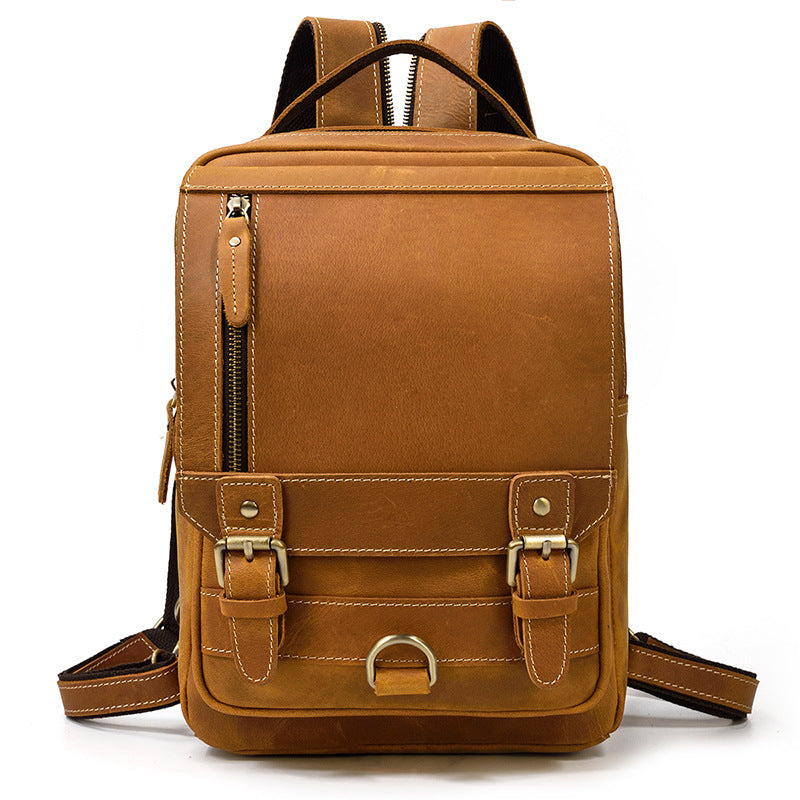 Rucksack aus Rindsleder 20 L – Bild 3 | LuxeStyle