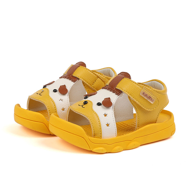 Lala pig Baby-Sandalen aus Mikrofaserleder – Bild 6 | LuxeStyle