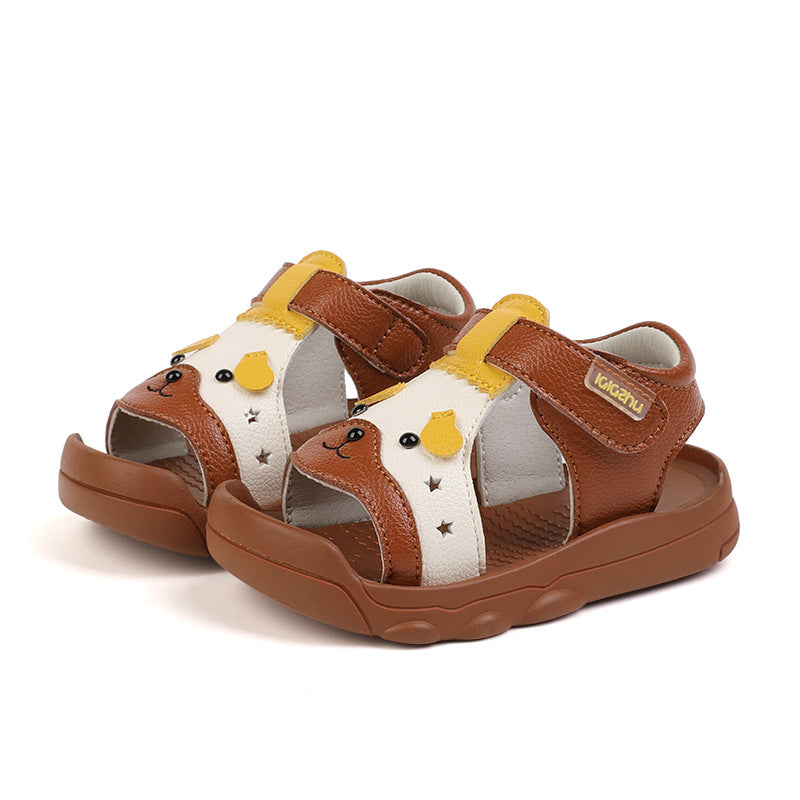 Lala pig Baby-Sandalen aus Mikrofaserleder – Bild 3 | LuxeStyle