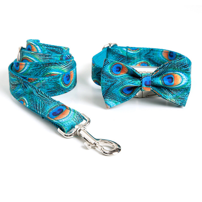 Halsband-Set für Hunde mit Leine und Fliege – Bild 3 | LuxeStyle