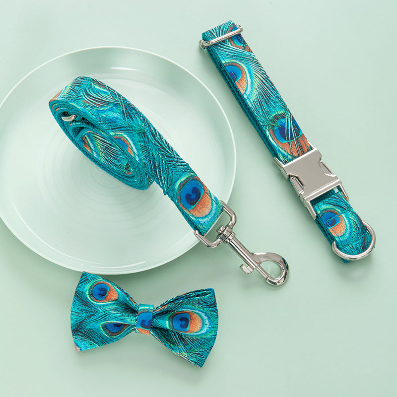 Halsband-Set für Hunde mit Leine und Fliege – Bild 5 | LuxeStyle