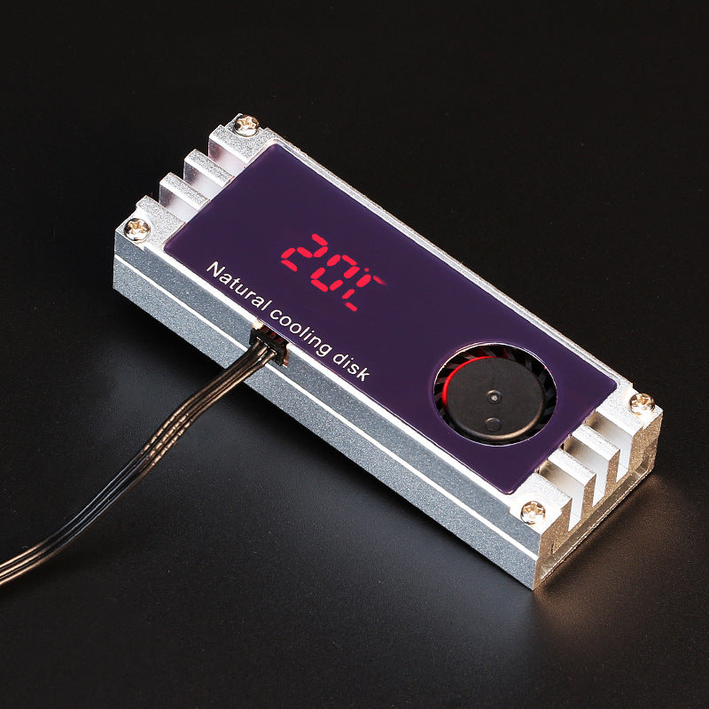 M.2 SSD Kühler mit aktiver Kühlung