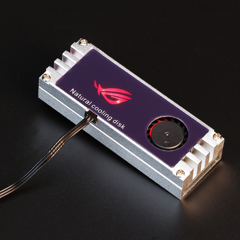 M.2 SSD Kühler mit aktiver Kühlung