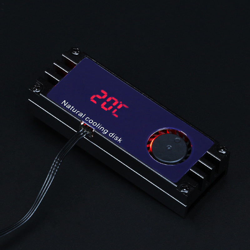 M.2 SSD Kühler mit aktiver Kühlung