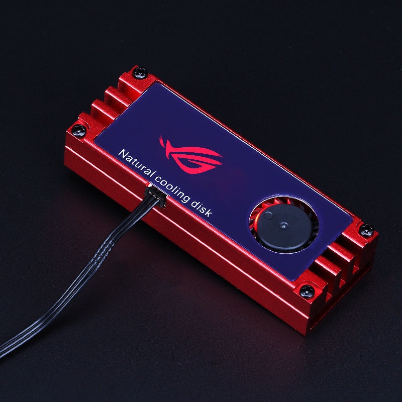 M.2 SSD Kühler mit aktiver Kühlung