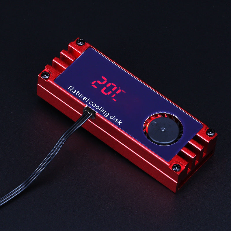M.2 SSD Kühler mit aktiver Kühlung