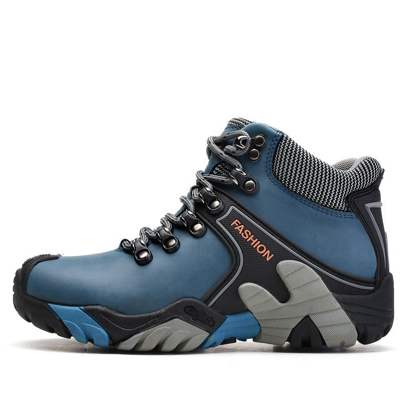 Herren High-Top Anti-Rutsch & Verschleißfeste Outdoor Wanderschuhe