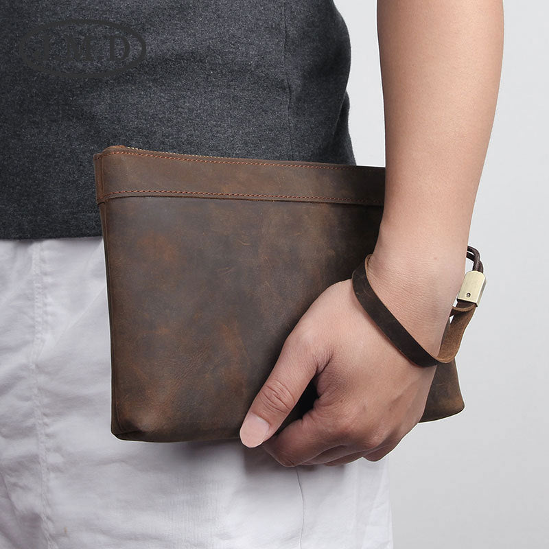 Leder-Portemonnaie mit RFID-Schutz für Herren – Bild 5 | LuxeStyle