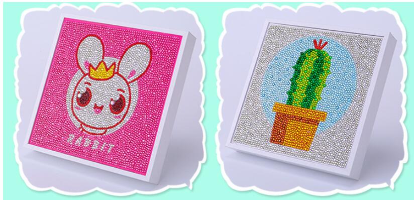 Diamond Painting Set für Kinder mit Holzrahmen – Bild 6 | LuxeStyle