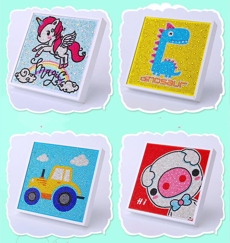 Diamond Painting Set für Kinder mit Holzrahmen – Bild 4 | LuxeStyle