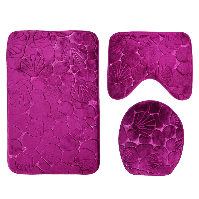 3-teiliges WC-Set mit Anti-Rutsch-Matte – Bild 6 | LuxeStyle