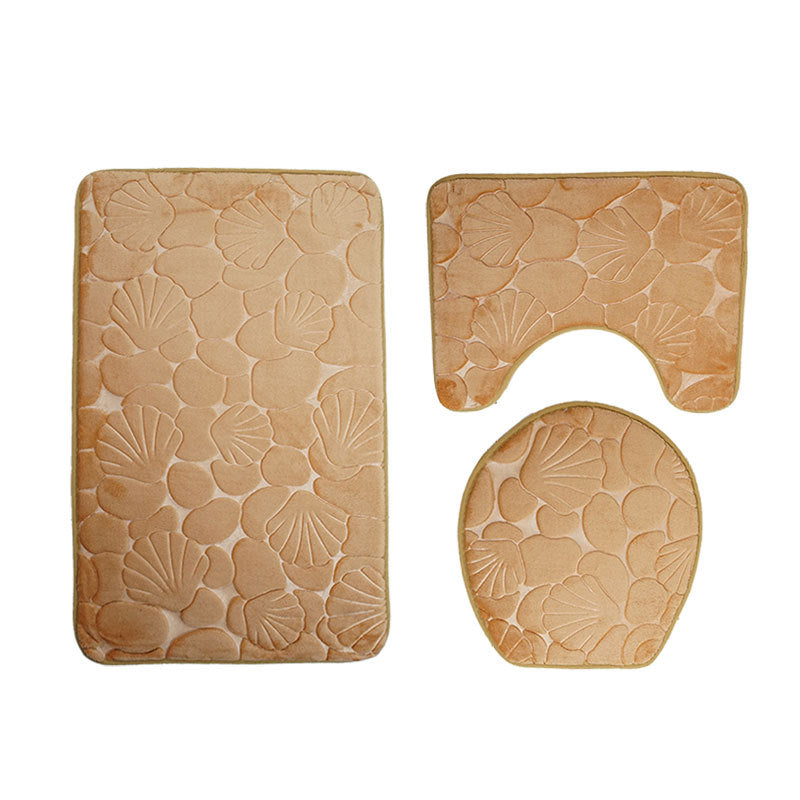 3-teiliges WC-Set mit Anti-Rutsch-Matte – Bild 4 | LuxeStyle
