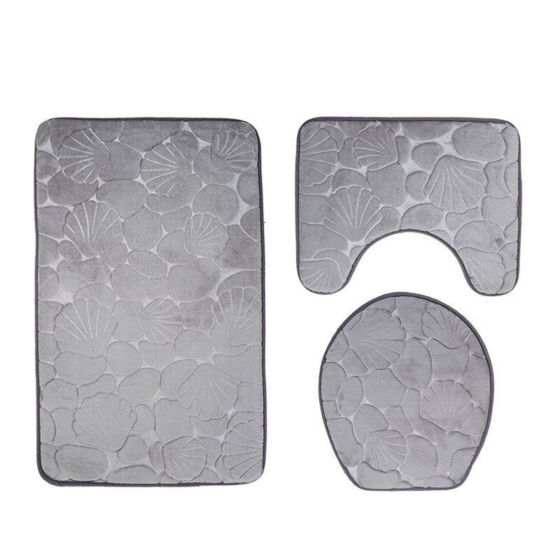 3-teiliges WC-Set mit Anti-Rutsch-Matte – Bild 3 | LuxeStyle