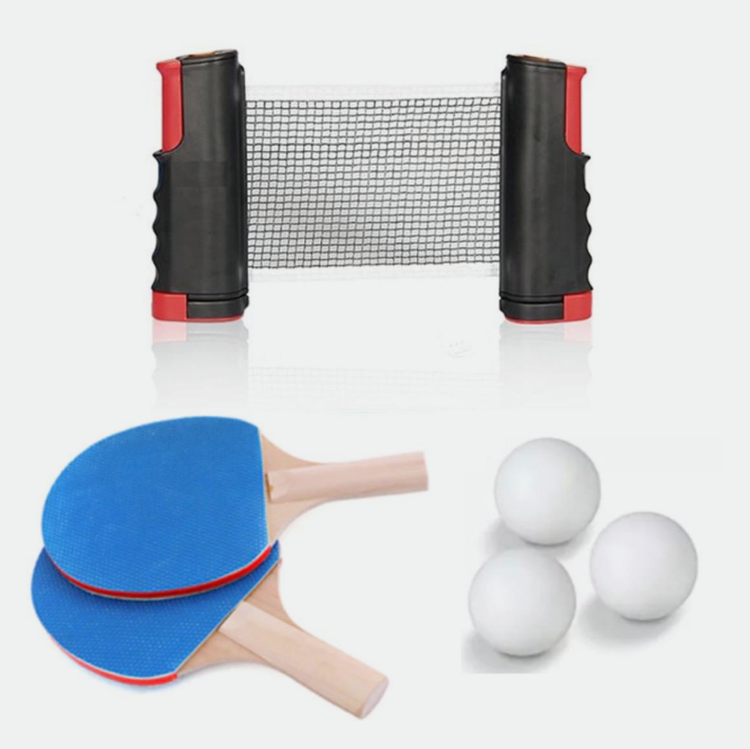Tischtennis-Set mit Telescopischem Netzrahmen – Bild 3 | LuxeStyle
