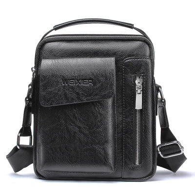 Herren Umhängetasche PU Leder – Bild 4 | LuxeStyle