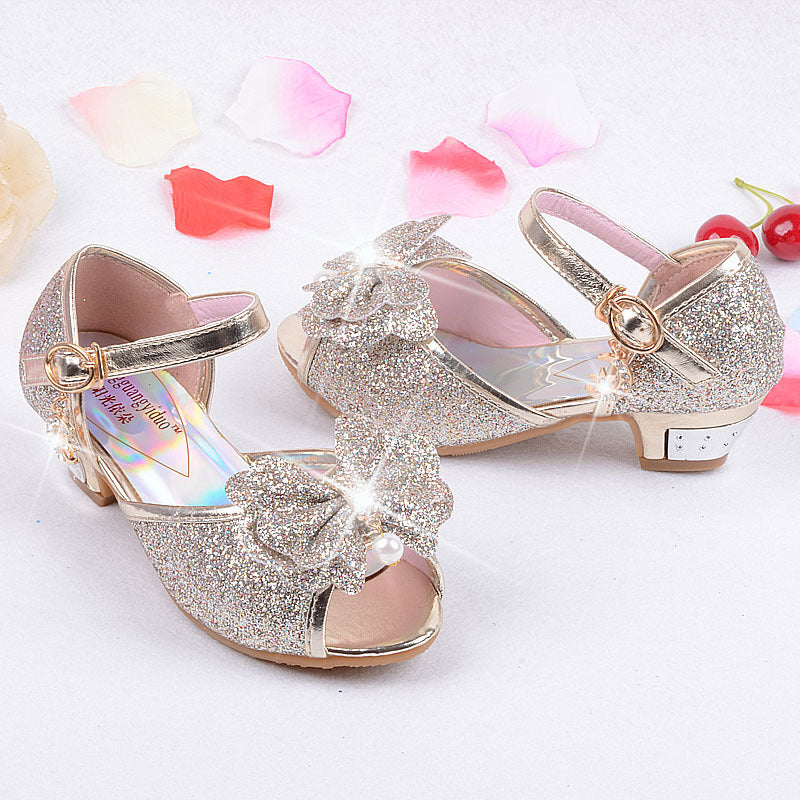 Mädchen Sandalen Prinzessin mit Pailletten – Bild 3 | LuxeStyle