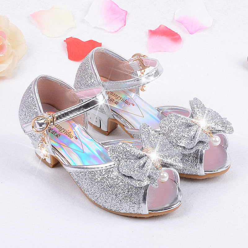 Mädchen Sandalen Prinzessin mit Pailletten | LuxeStyle