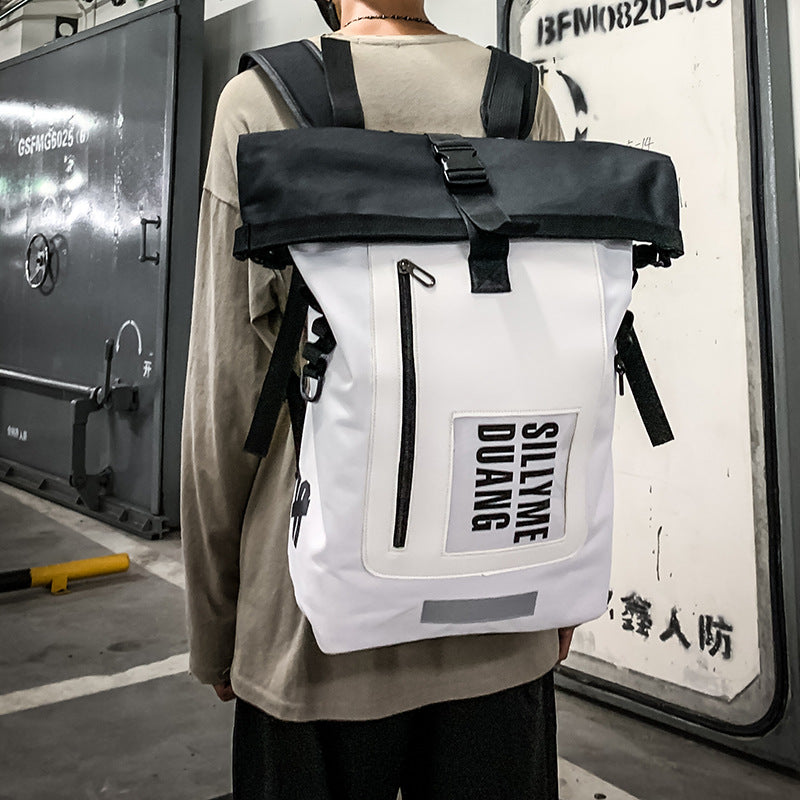 Roll-up Herren Rucksack mit grossem Fassungsvermögen – Bild 2 | LuxeStyle