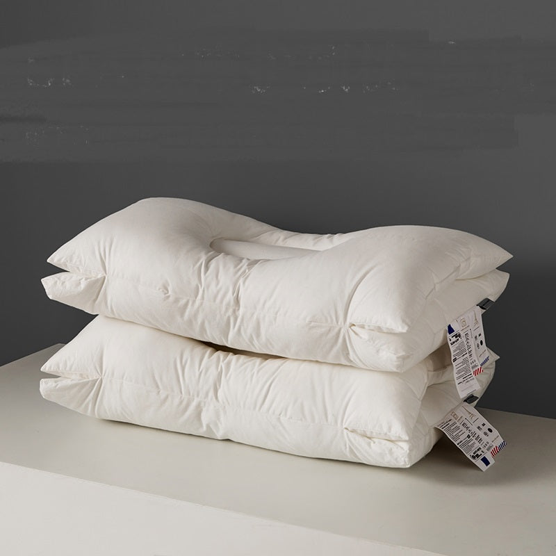 Ergonomisches Nackenkissen mit Kissenbezug – Bild 2 | LuxeStyle
