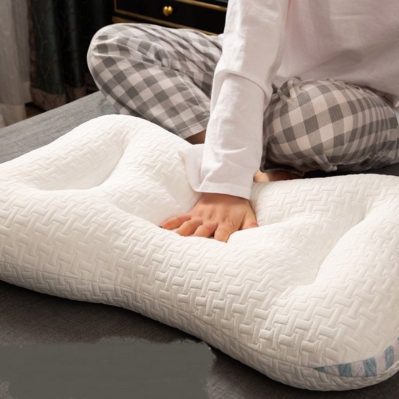 Ergonomisches Nackenkissen mit Kissenbezug – Bild 3 | LuxeStyle