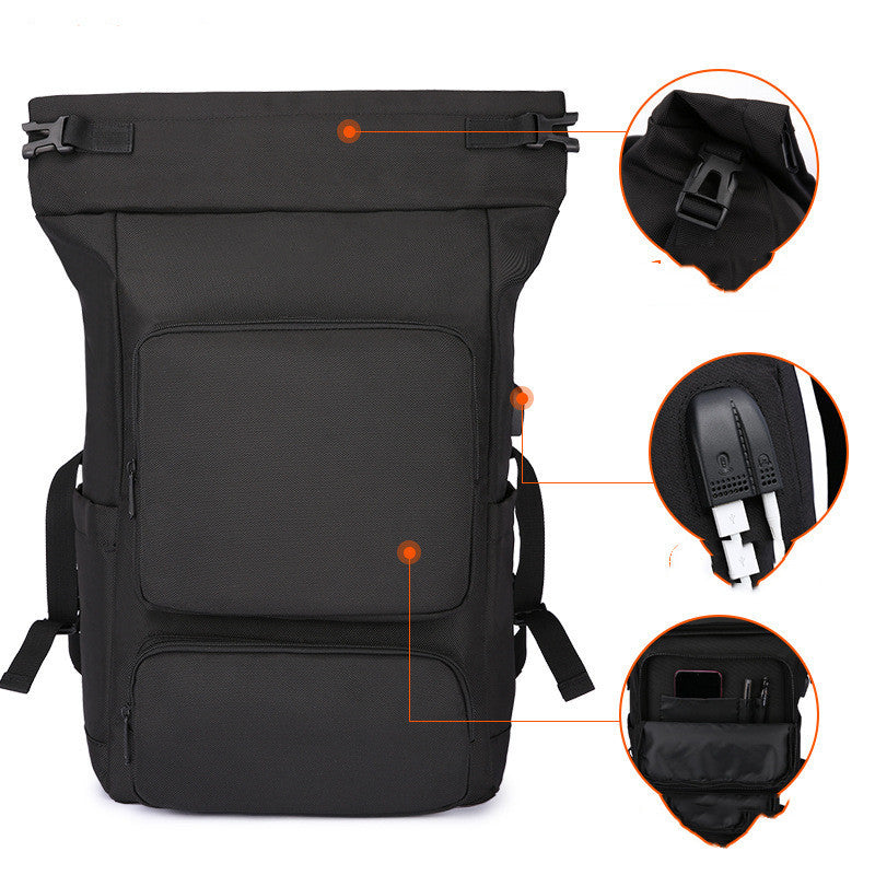 Wasserdichter Alltagsrucksack für Studenten – Bild 5 | LuxeStyle