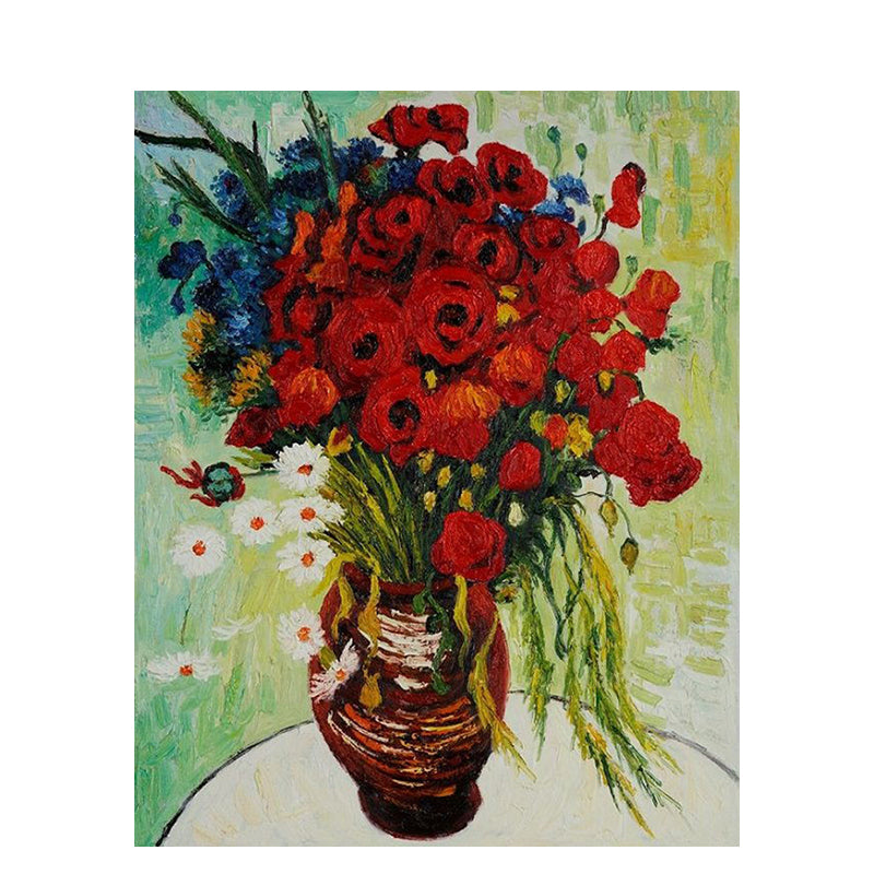 Digitales Ölgemälde „Blumen“ zum Selbermalen – Bild 8 | LuxeStyle