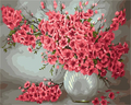 Digitales Ölgemälde „Blumen“ zum Selbermalen – Bild 1 | LuxeStyle