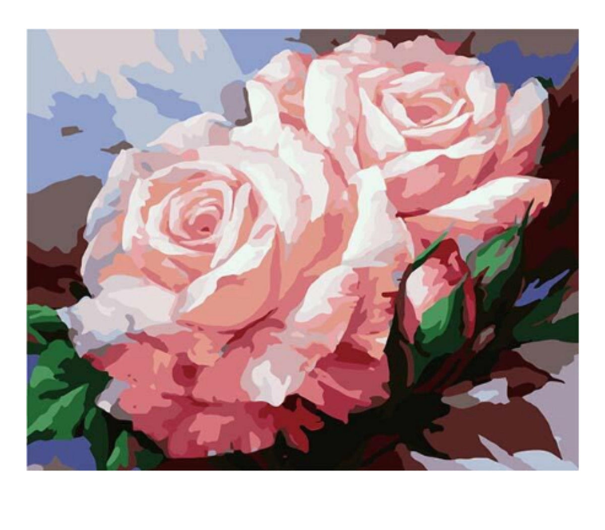 Digitales Ölgemälde „Blumen“ zum Selbermalen – Bild 11 | LuxeStyle