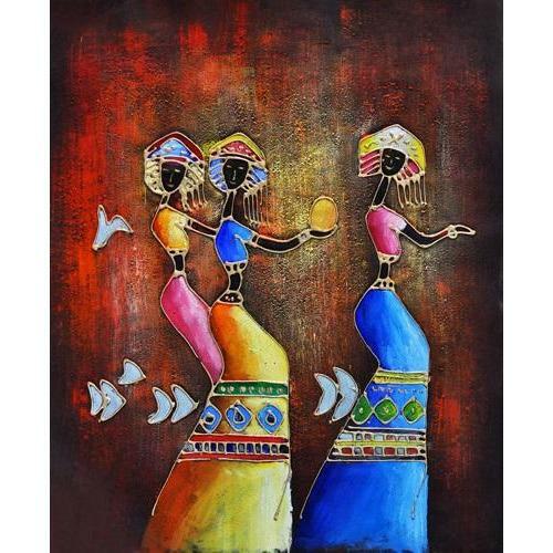 Tribal Dance - Malen nach Zahlen