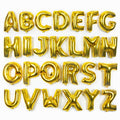 Ballon-Set: Englische Alphabet-Buchstaben | LuxeStyle