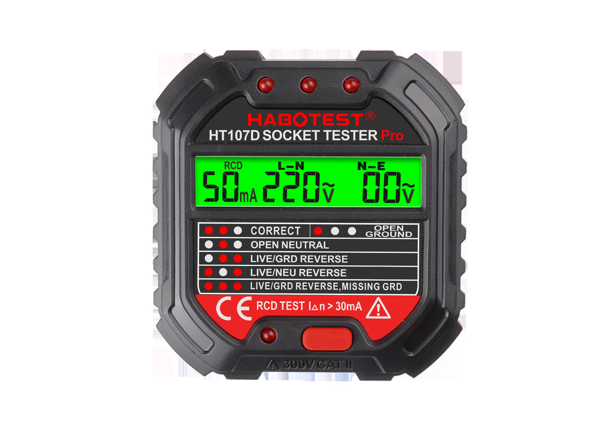 Multifunktionaler Steckdosen-Tester mit Display – Bild 5 | LuxeStyle