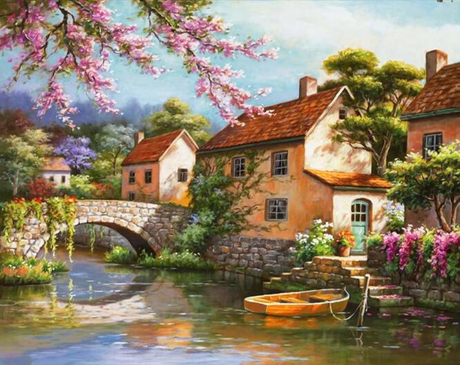 Landschaft Malen nach Zahlen – Bild 6 | LuxeStyle