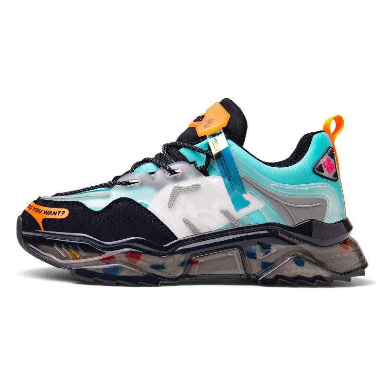 Freizeit-Sneaker mit Popcorn-Sohle für Herren – Bild 7 | LuxeStyle