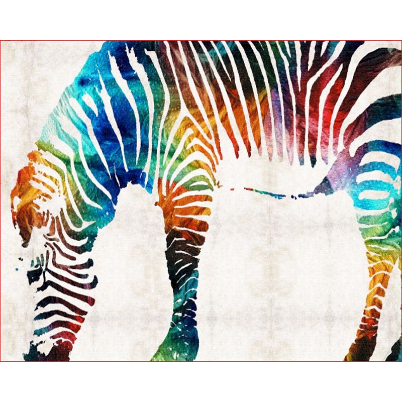 Digitales Tier-Ölgemälde Zebra DIY Kit – Bild 2 | LuxeStyle