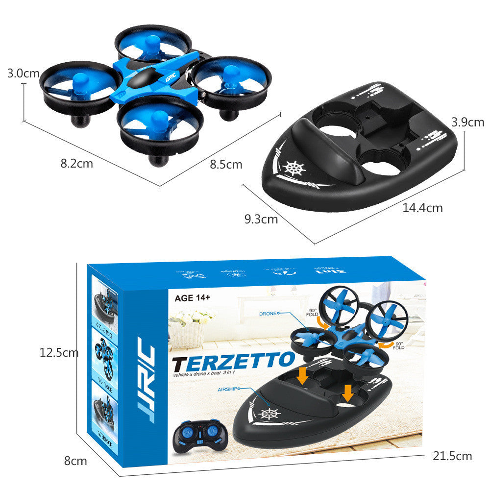 RC Quadcopter Drohne für Luft, Land und Wasser – Bild 1 | LuxeStyle