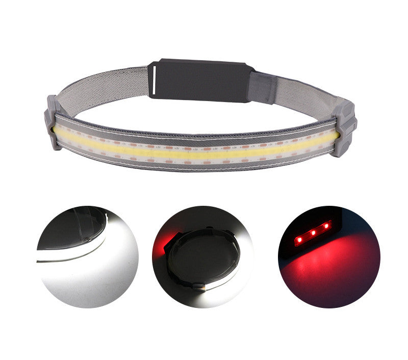 COB LED Rotlicht Stirnlampe