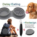 Anti-Schling Napf Silikon Grau | LuxeStyle